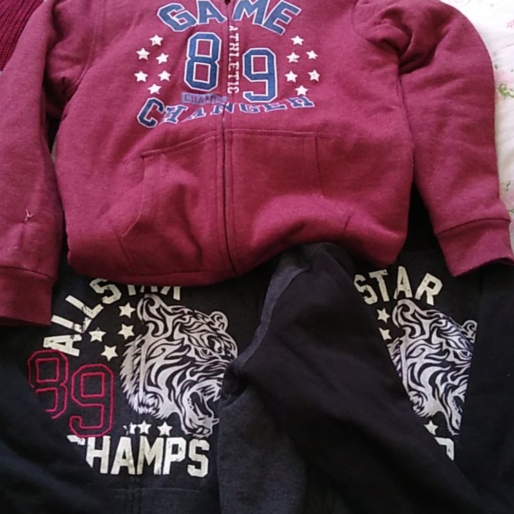 3 Boys Hoodies